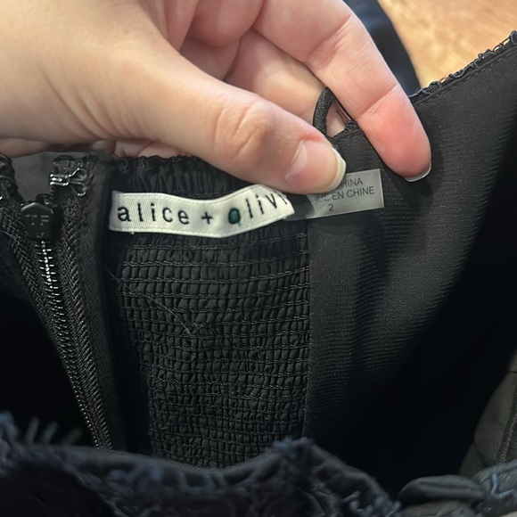 Alice + Olivia Rose Bustier Mini Dress - Picture 8 of 10